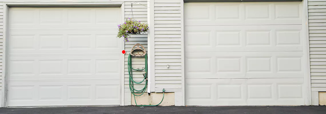 Sectional Garage Door Dropped Down Repair in Panama City, Florida