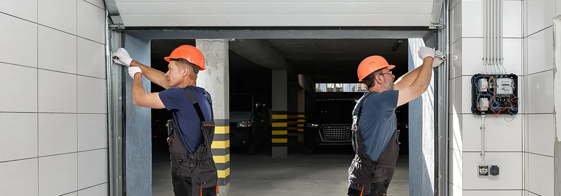 Wooden Garage Door Frame Repair in Panama City, Florida